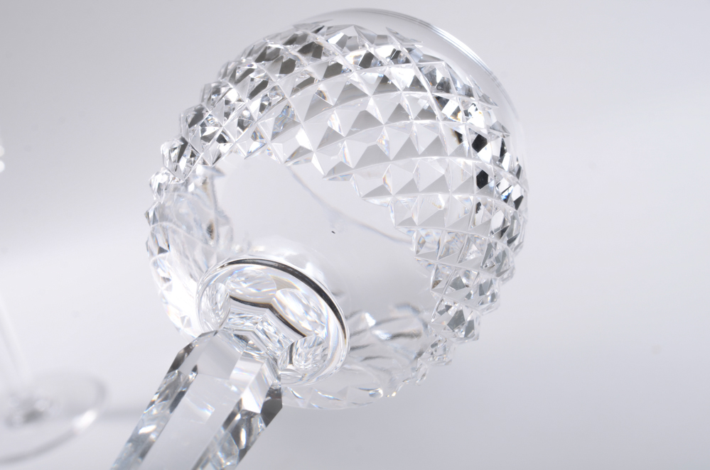 Set of Eight Waterford Crystal "Alana" Wine Hocks