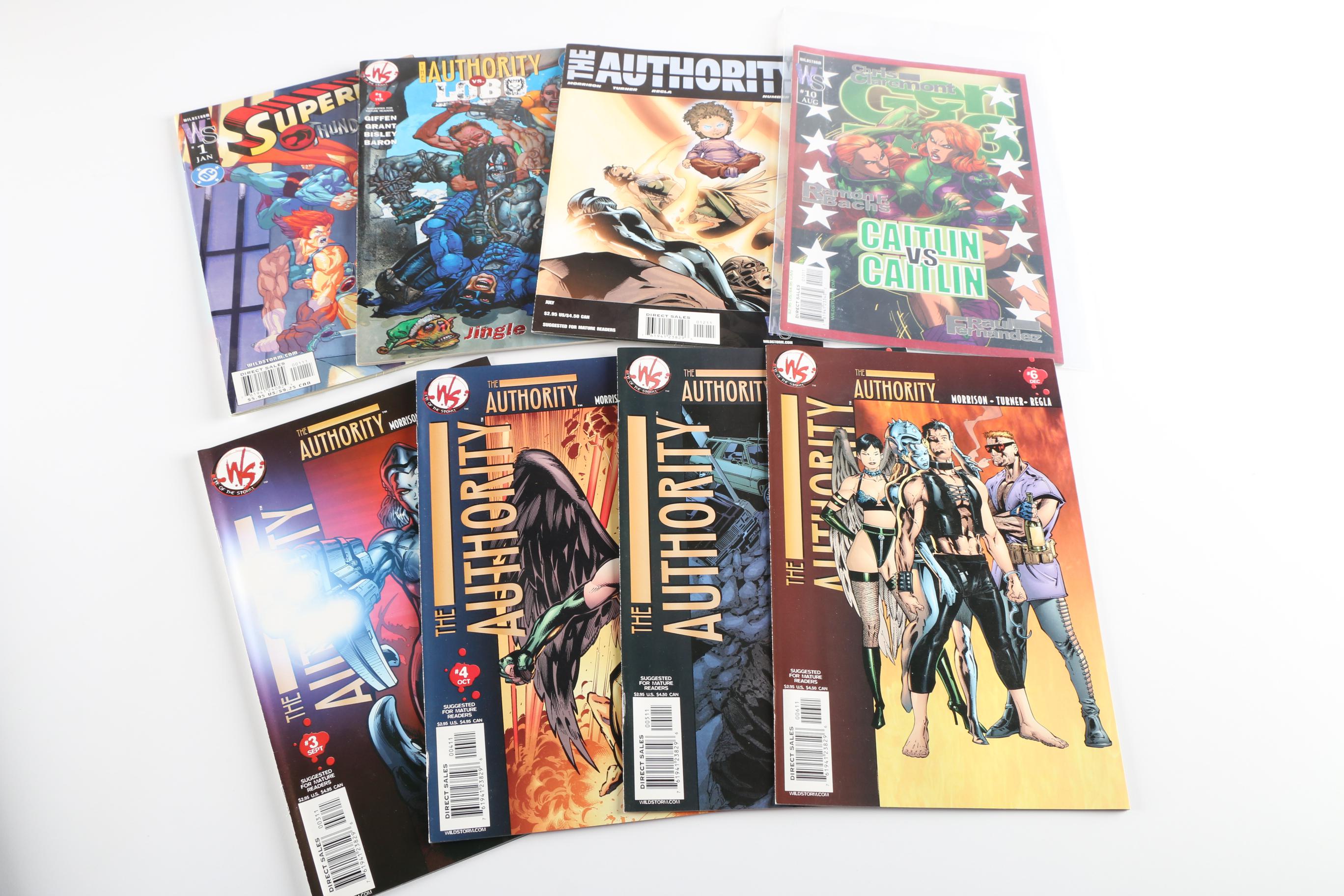 Modern Age "The Authority" And WildStorm Comics featuring Superman Thundercats Crossover Issue One