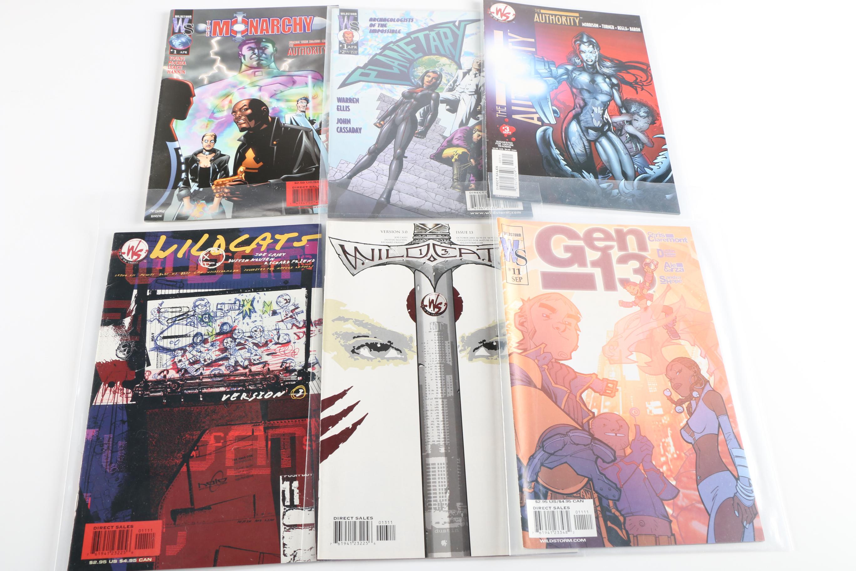 Modern Age "The Authority" And WildStorm Comics featuring Superman Thundercats Crossover Issue One