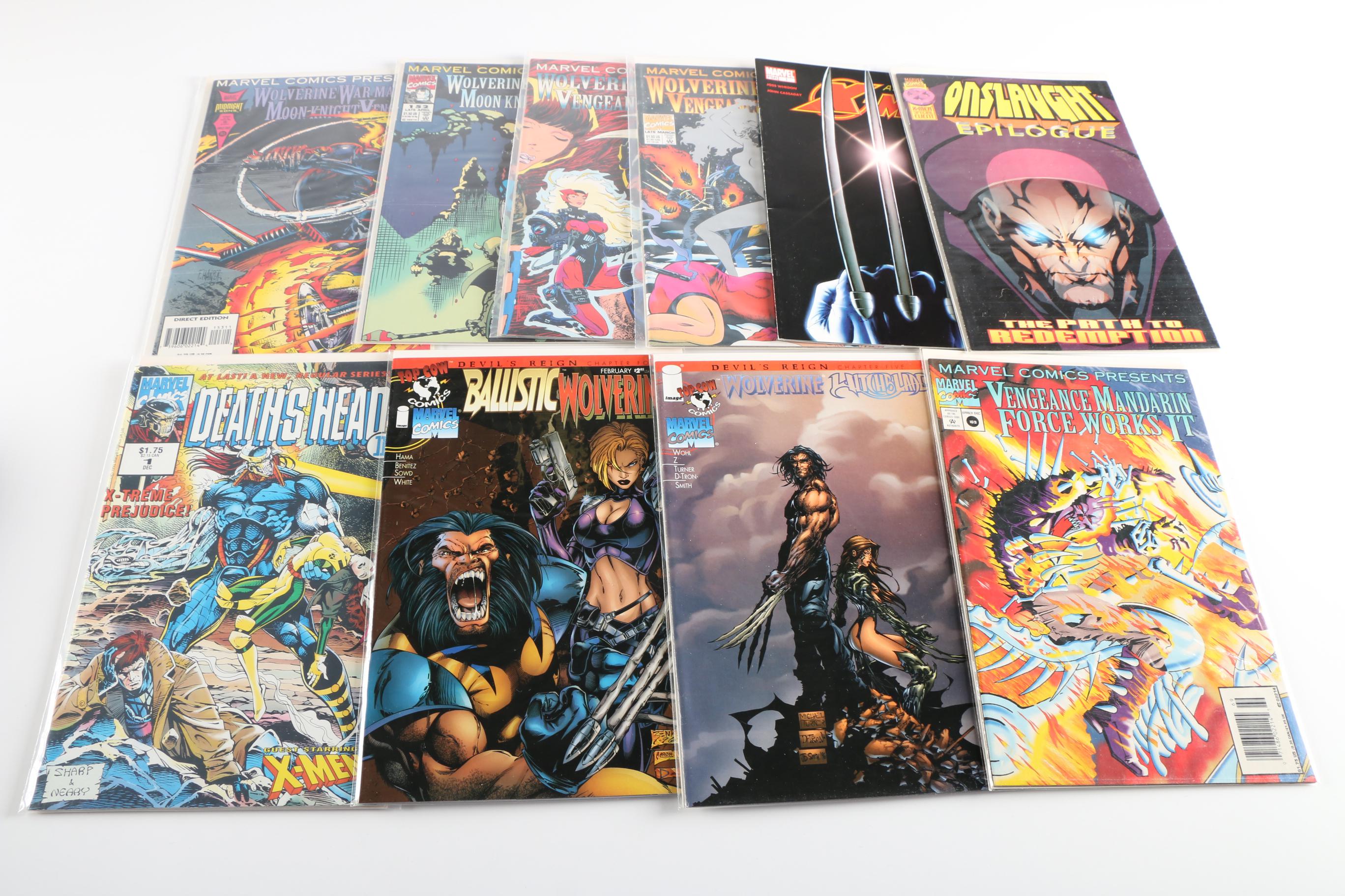 Modern Age "X-Men" Comics from Various Series