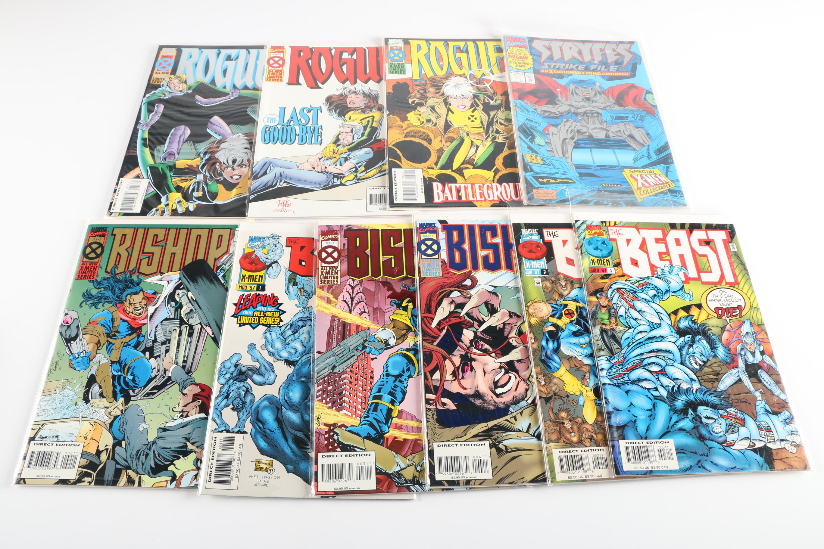 Modern Age "X-Men" Comics from Various Series