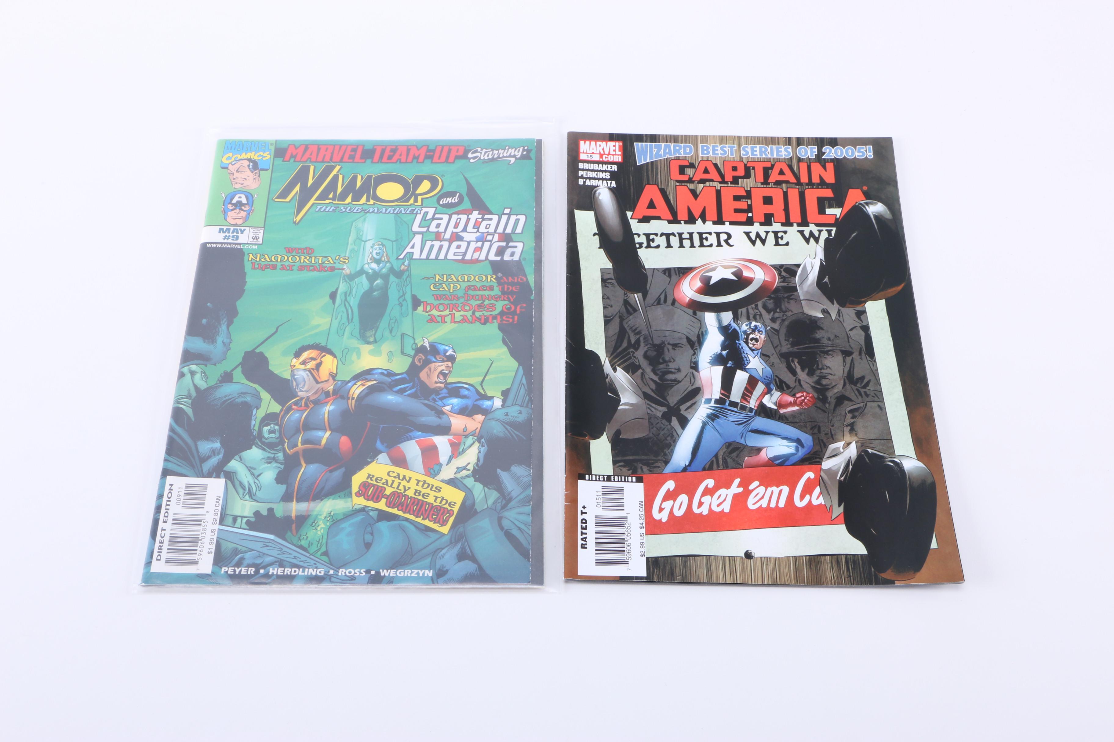 "Captain America" Comic Books