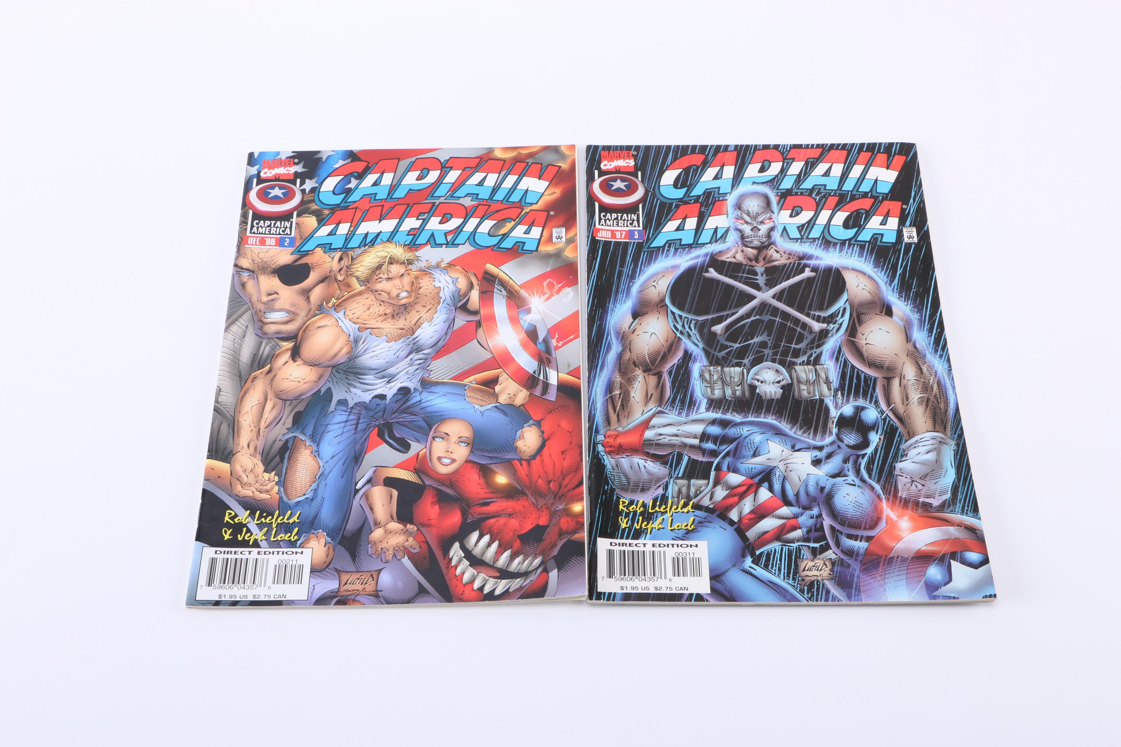 "Captain America" Comic Books
