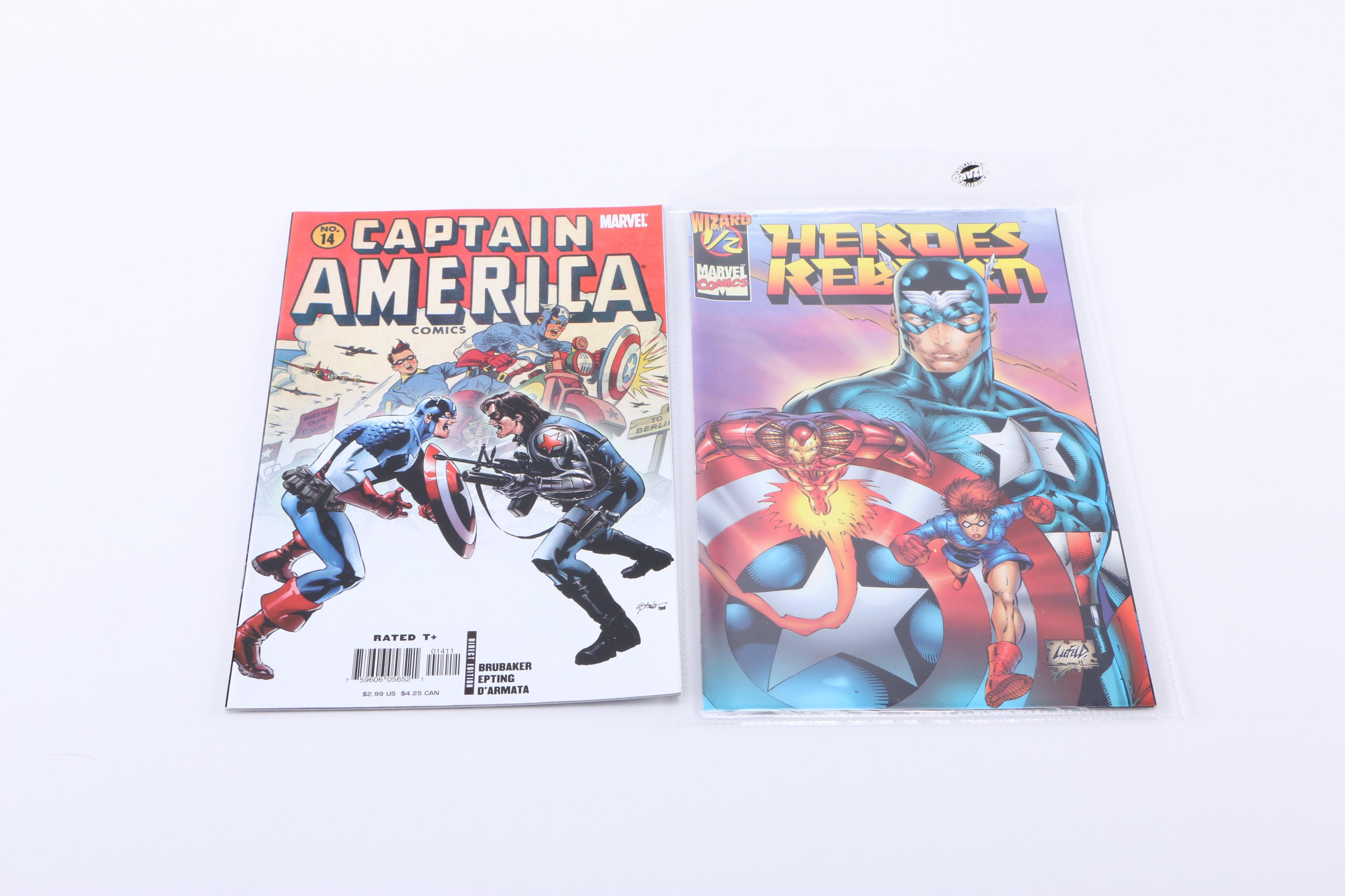 "Captain America" Comic Books