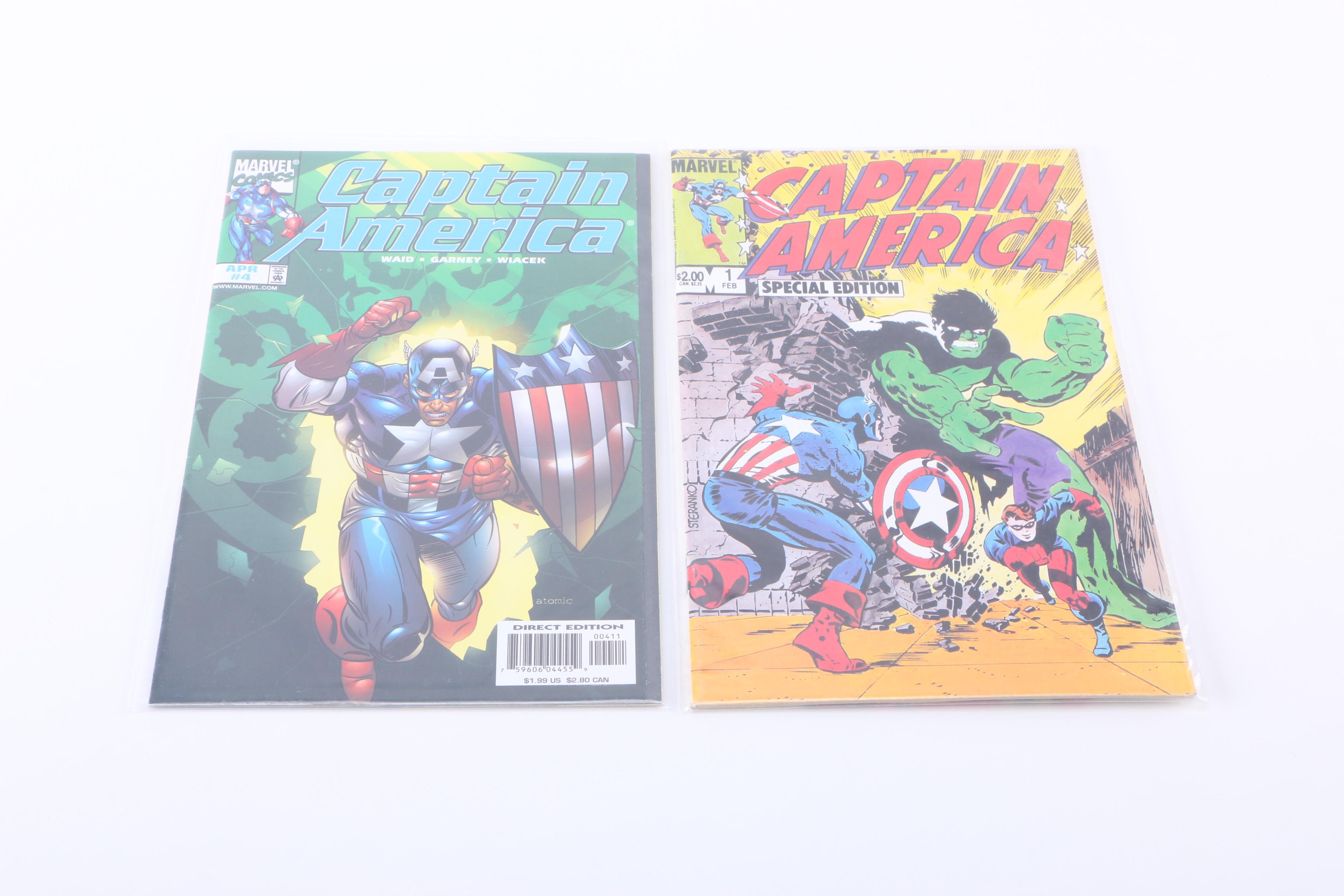 "Captain America" Comic Books