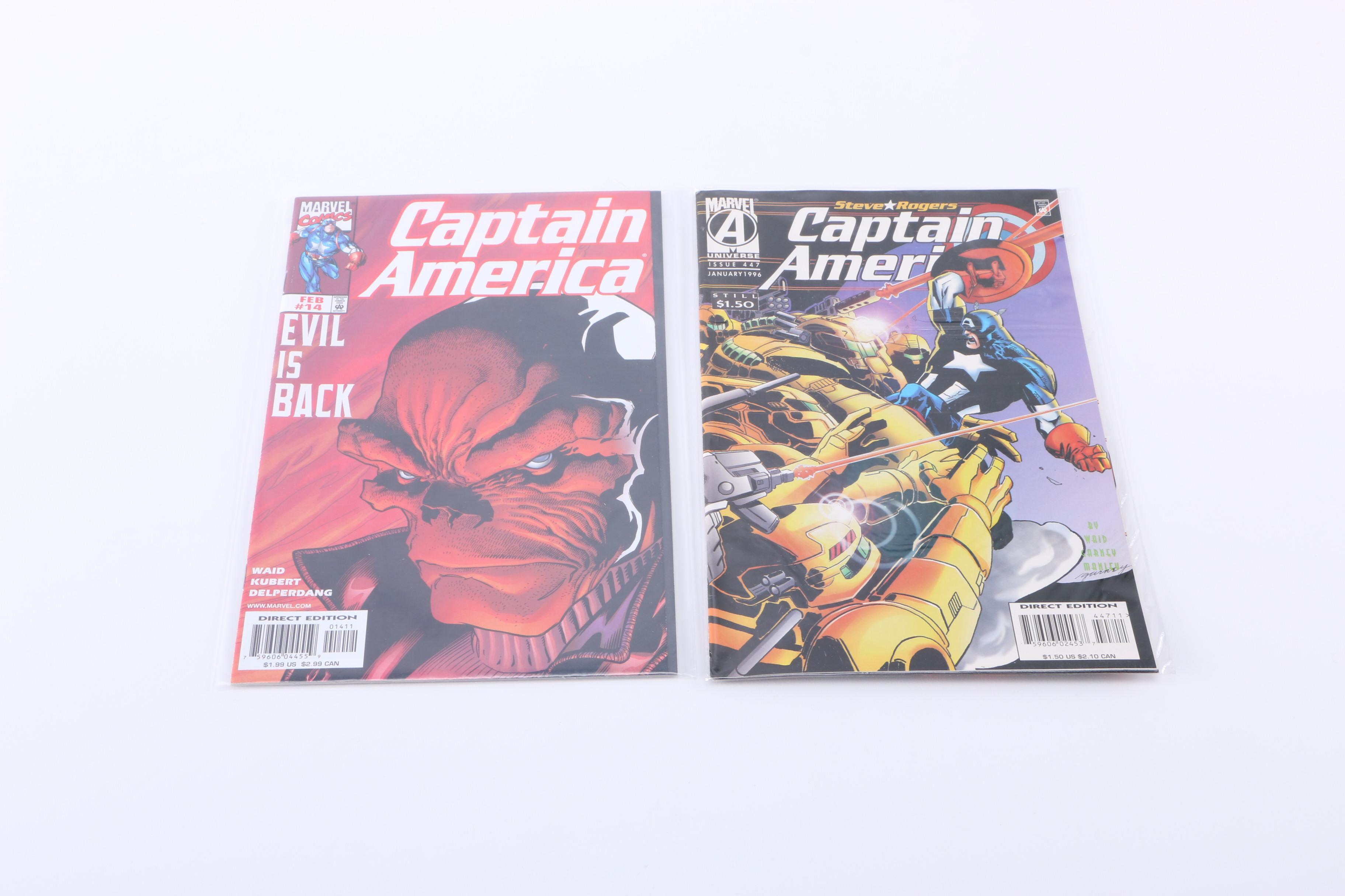 "Captain America" Comic Books
