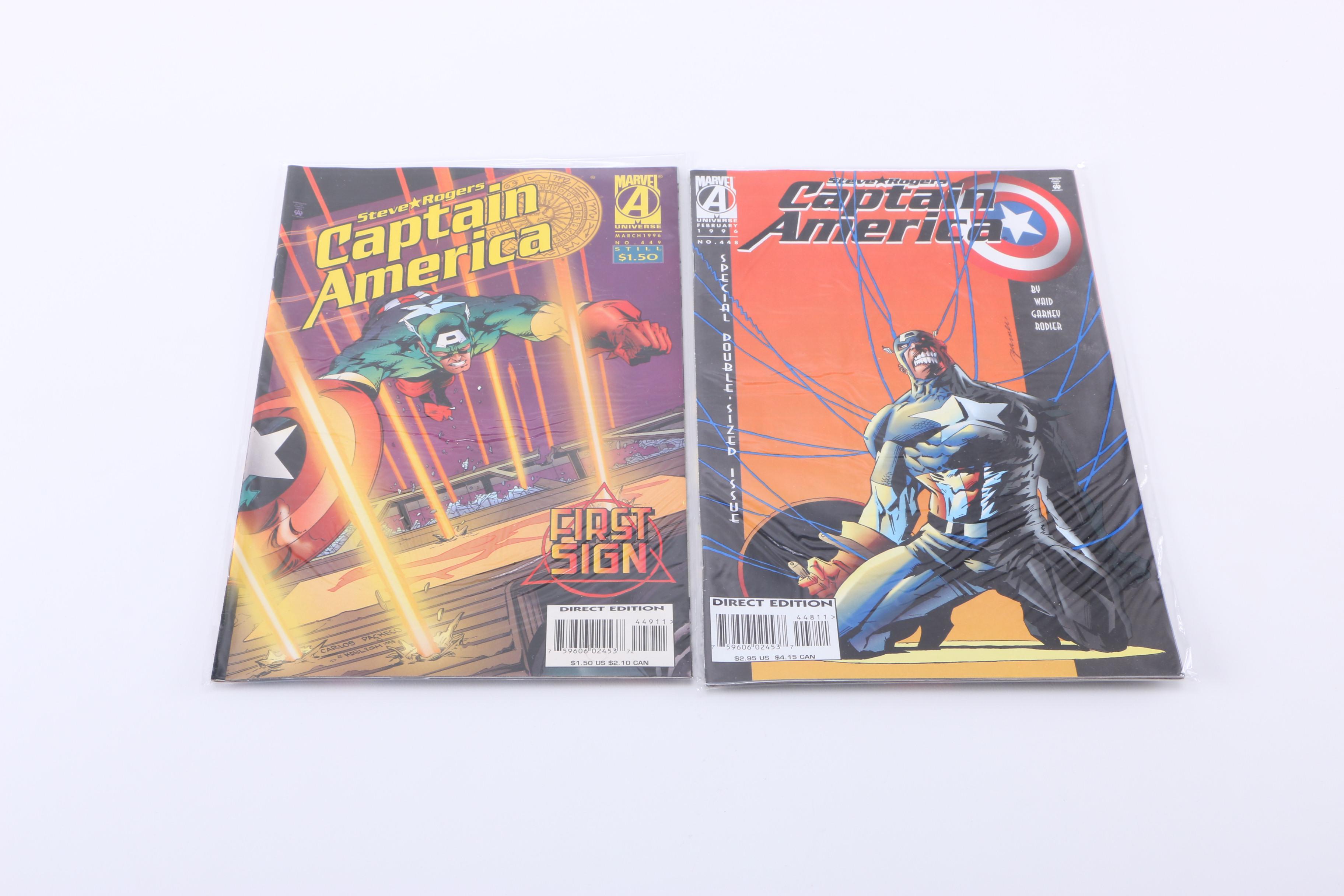 "Captain America" Comic Books