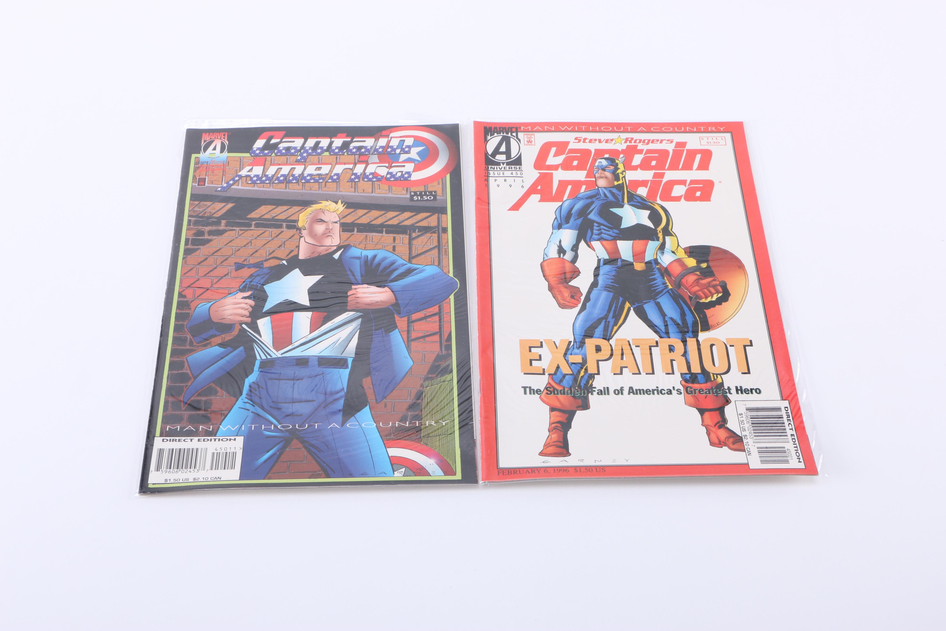 "Captain America" Comic Books