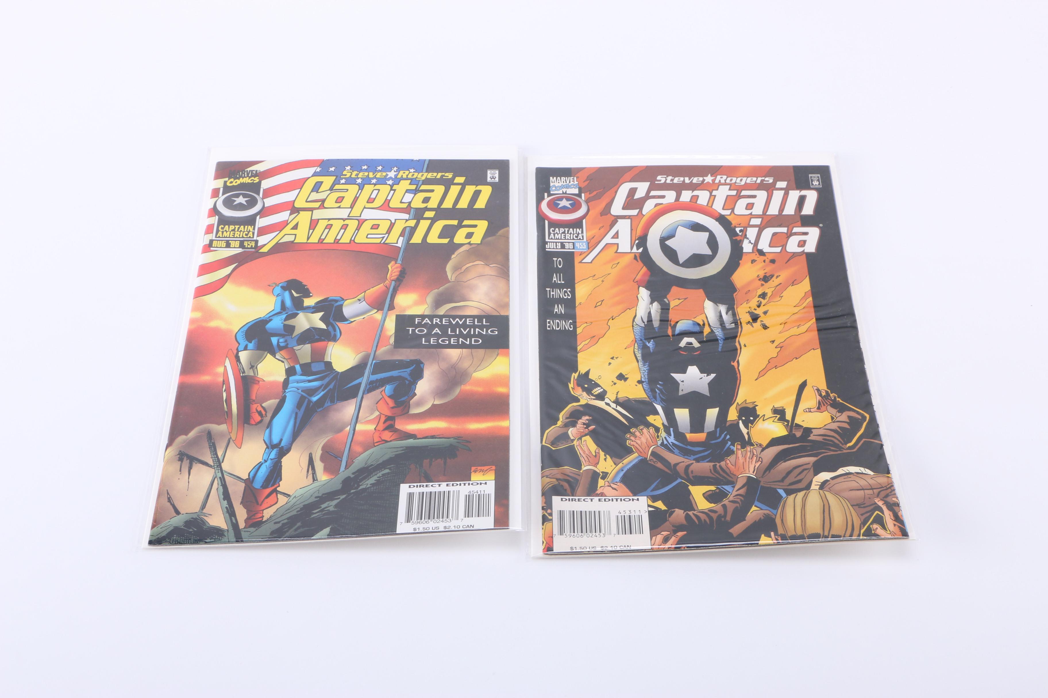 "Captain America" Comic Books