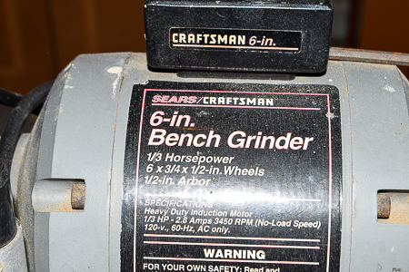 Craftsman Bench Grinder