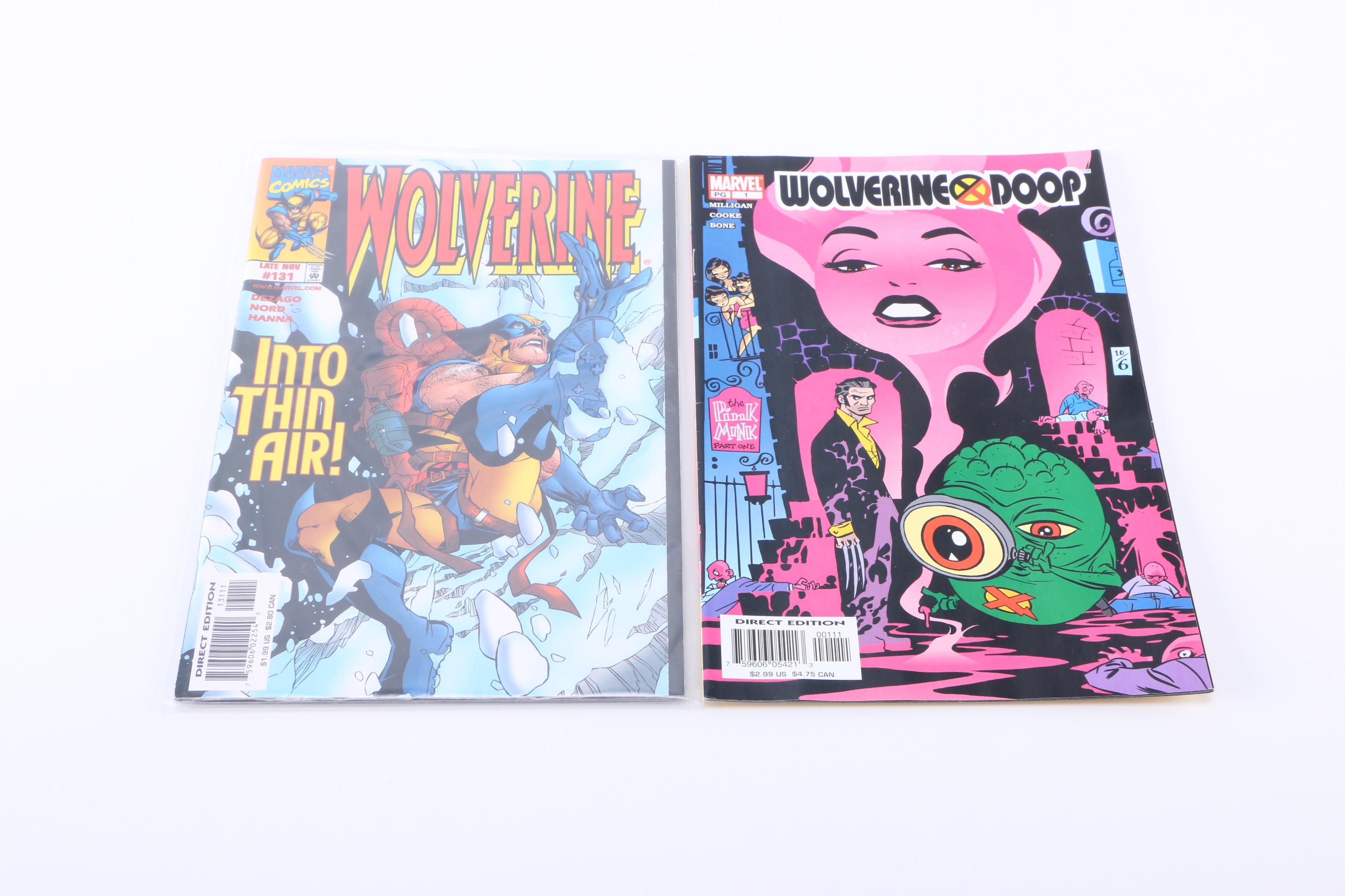 Modern Age X-Men Comics Featuring "Ultimate Extinction"