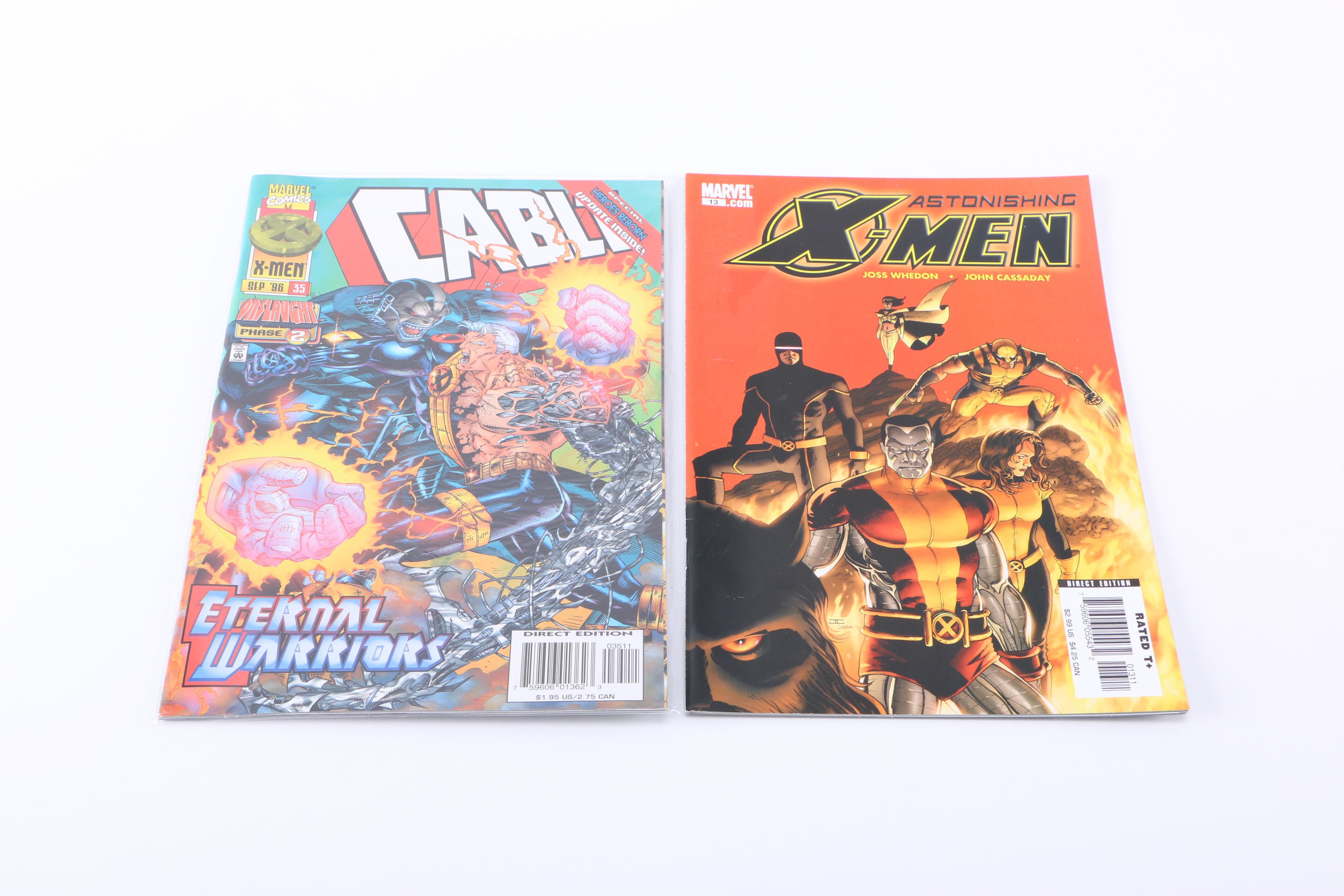 Modern Age X-Men Comics Featuring "Ultimate Extinction"