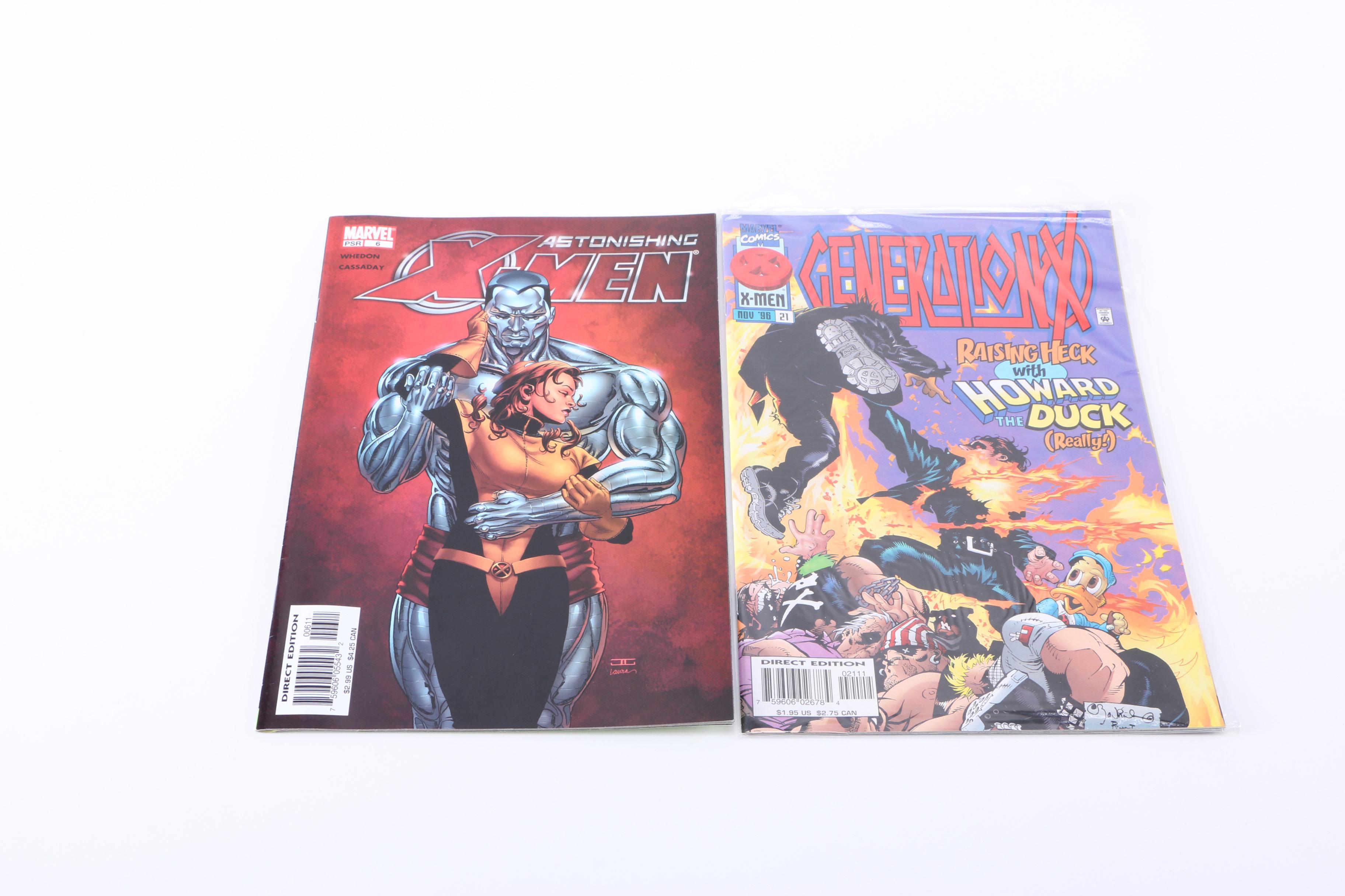 Modern Age X-Men Comics Featuring "Ultimate Extinction"