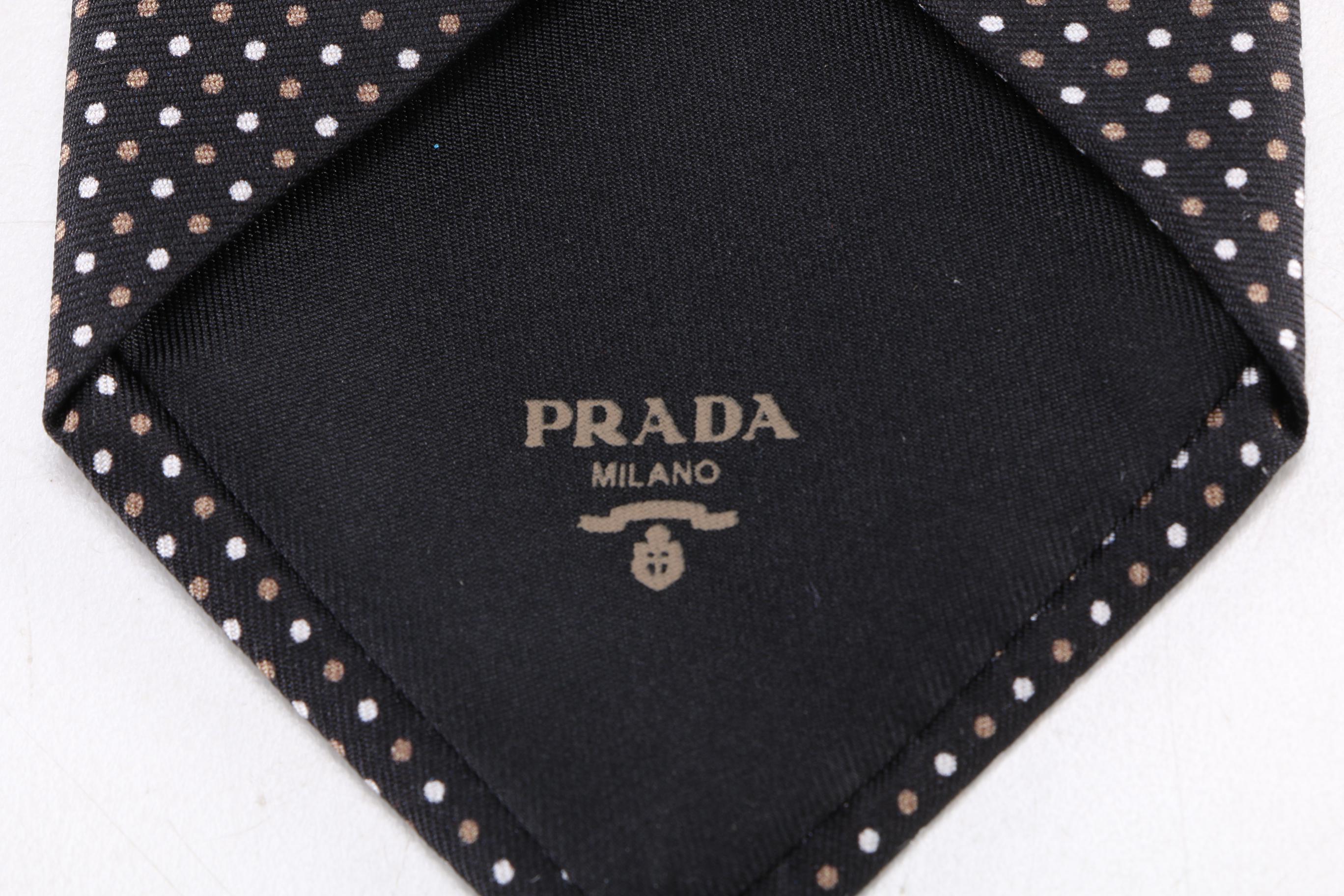 Prada and Louis Vuttion Ties