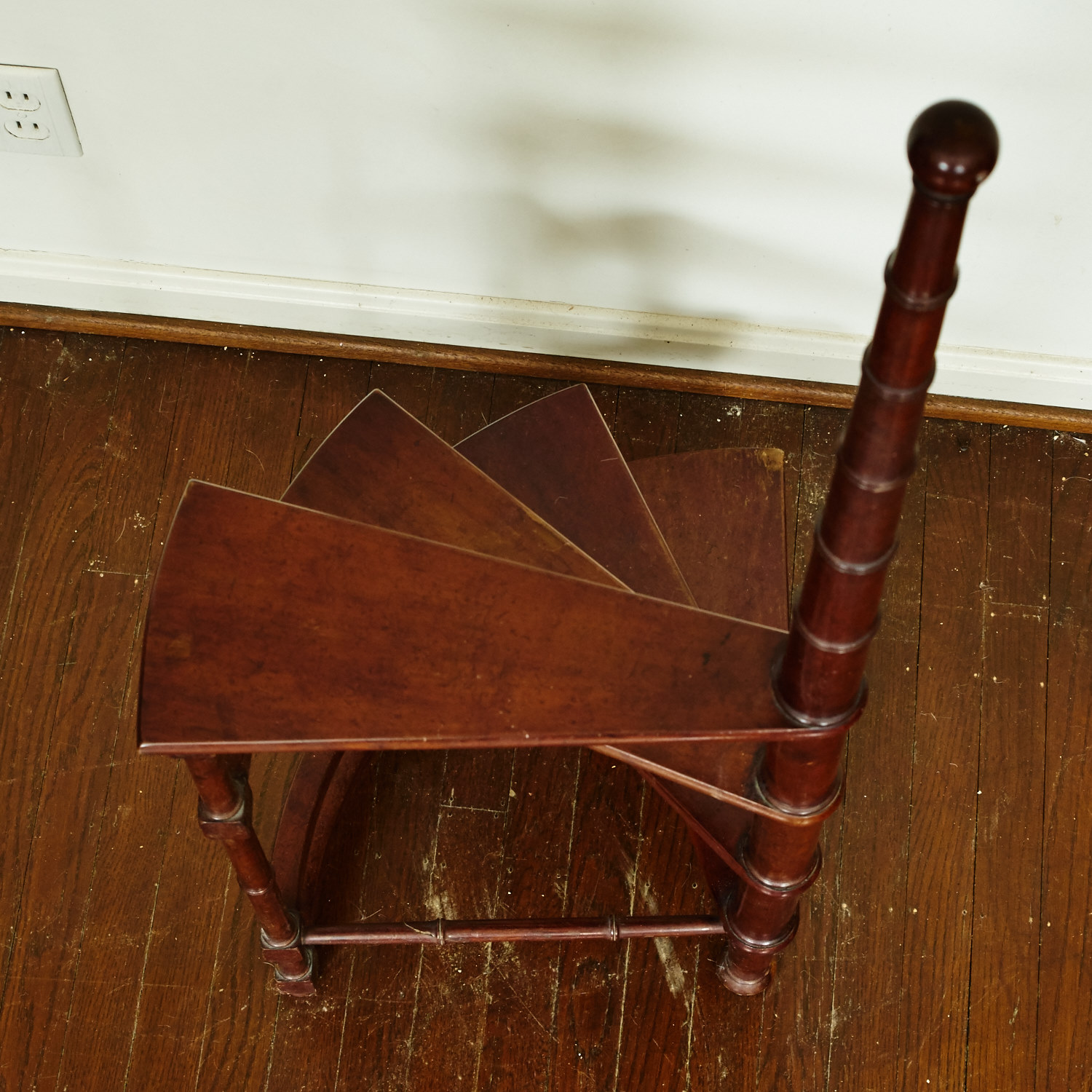 Riffemore Mahogany Library Ladder
