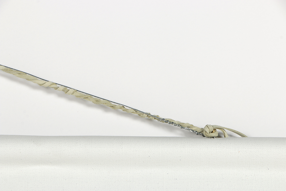 Ricardo Morin Oil Painting on Linen Scroll "Silence Four"