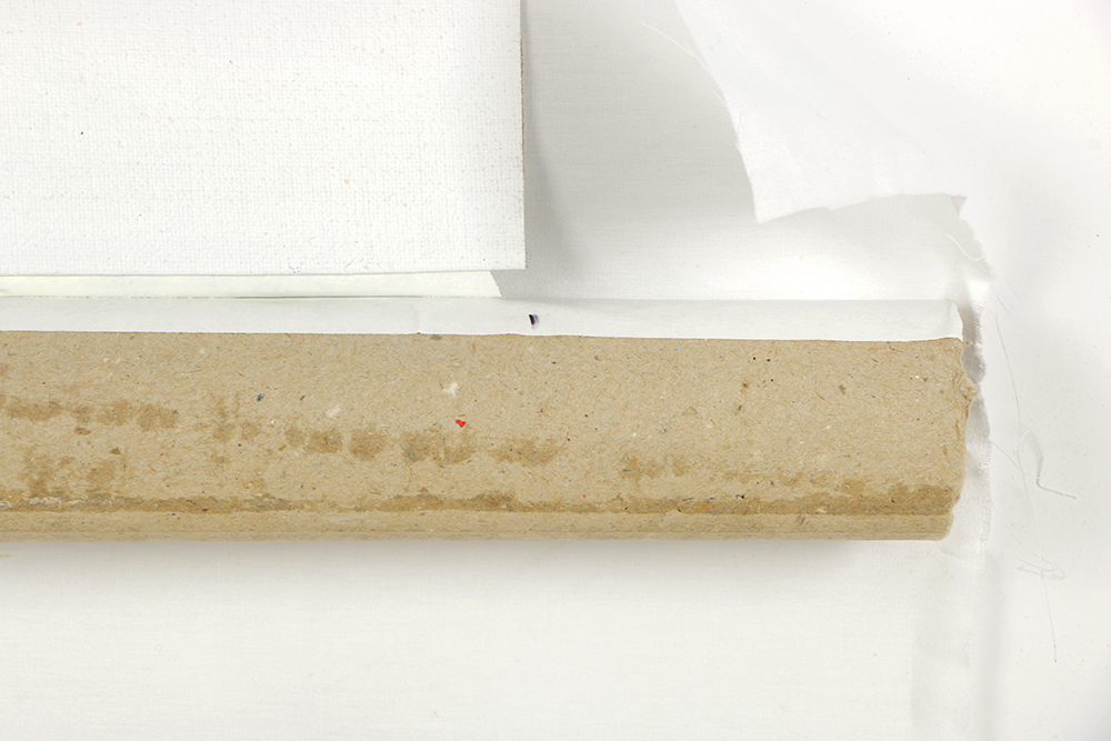 Ricardo Morin Oil Painting on Linen Scroll "Silence Four"