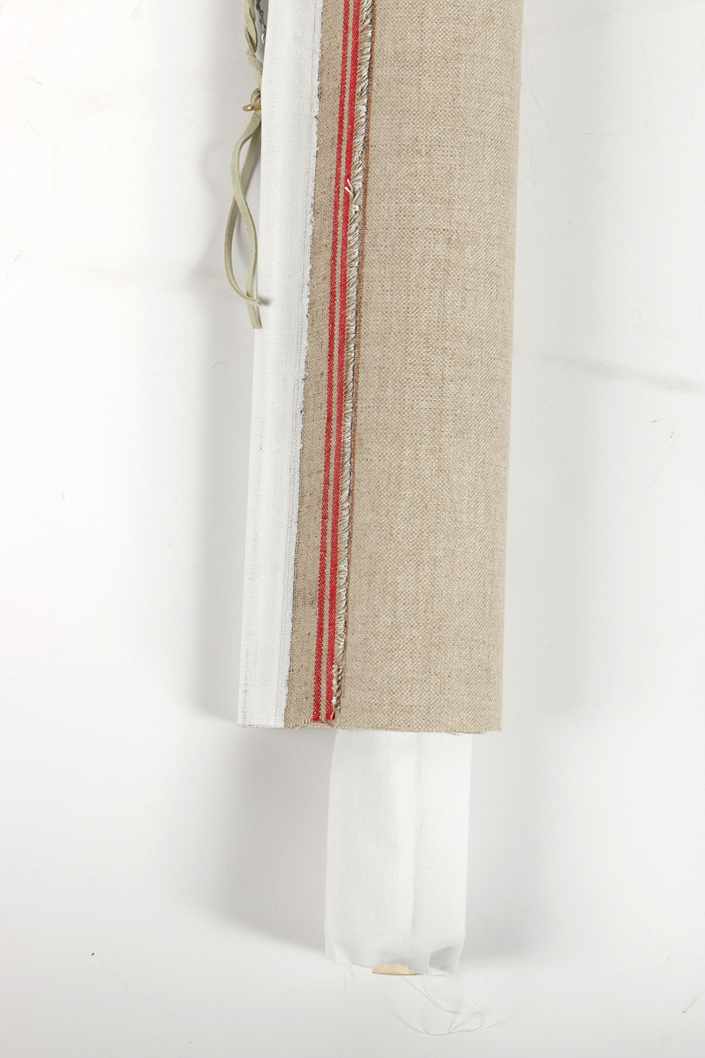 Ricardo Morin Oil Painting on Linen Scroll "Silence Four"