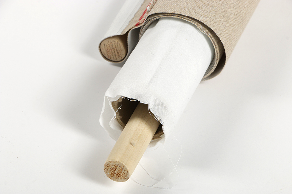 Ricardo Morin Oil Painting on Linen Scroll "Silence Four"