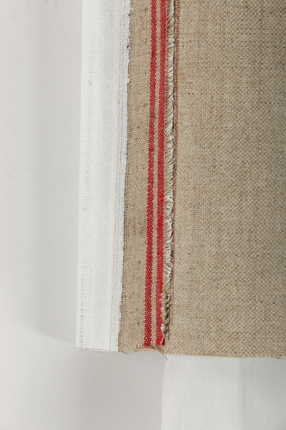 Ricardo Morin Oil Painting on Linen Scroll "Silence Four"