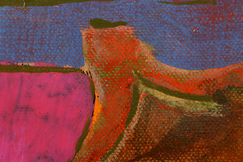 Ricardo Morin Oil Painting on Linen "Silent Diptych"