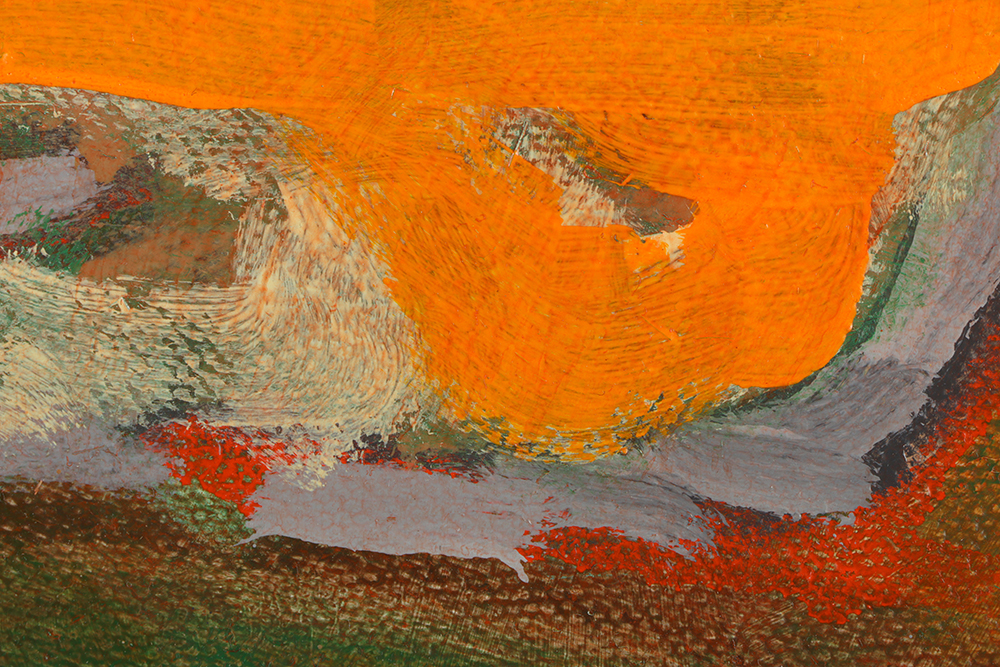 Ricardo Morin Oil Painting on Linen "Silent Diptych"