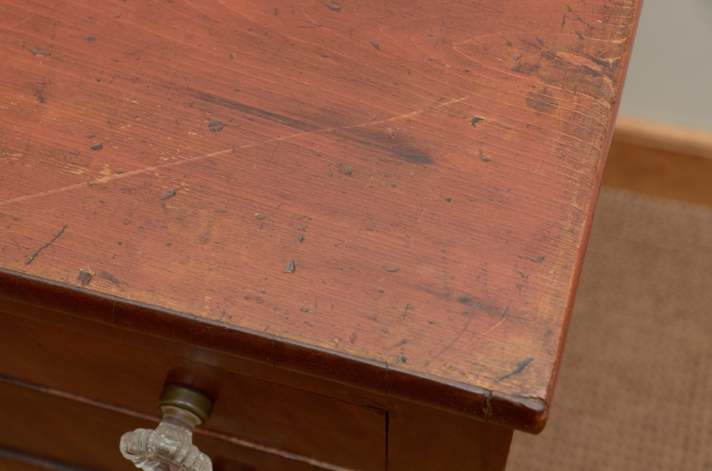 Early 19th Century Sheraton Two-Drawer Work Table