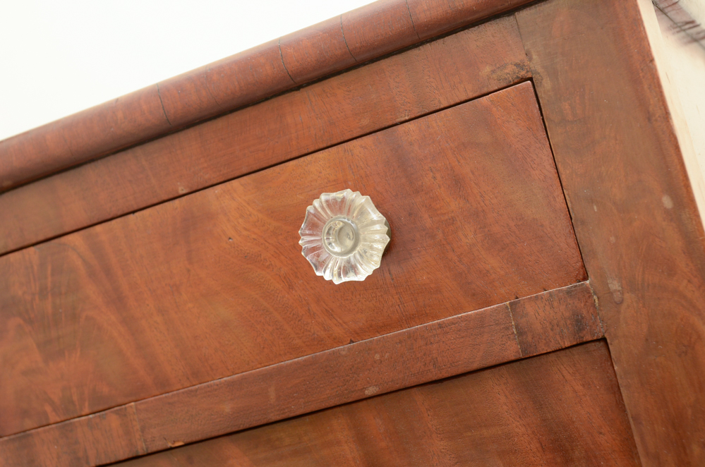 Early 19th Century Sheraton Two-Drawer Work Table