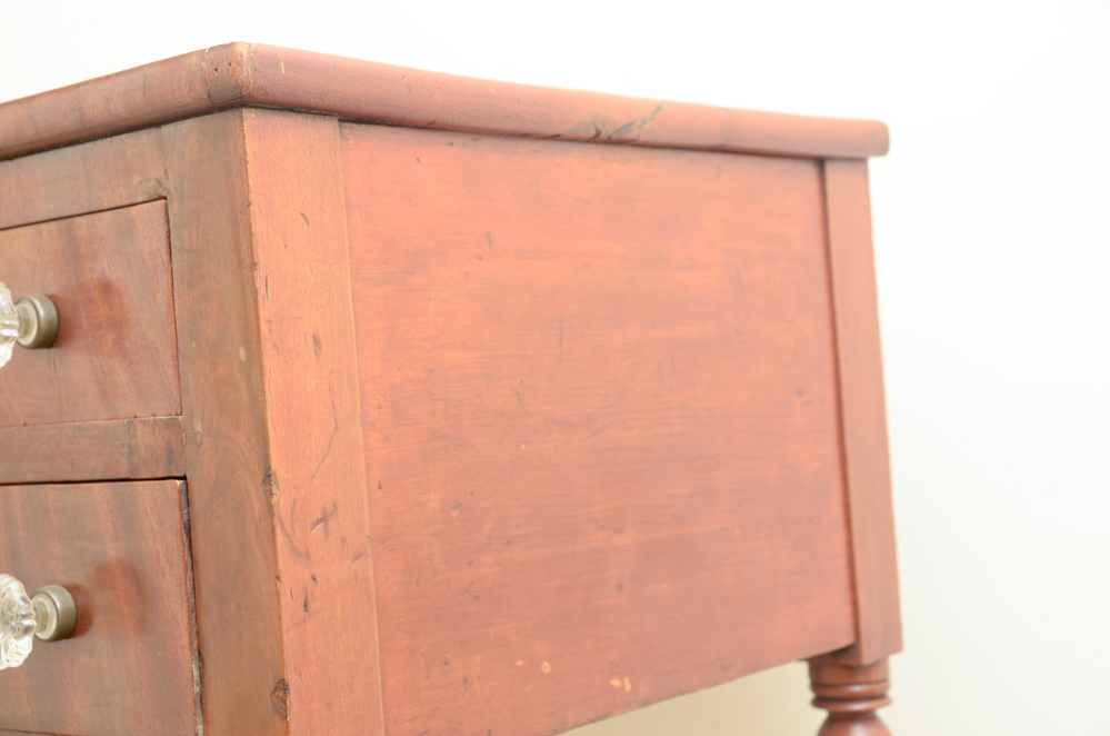 Early 19th Century Sheraton Two-Drawer Work Table