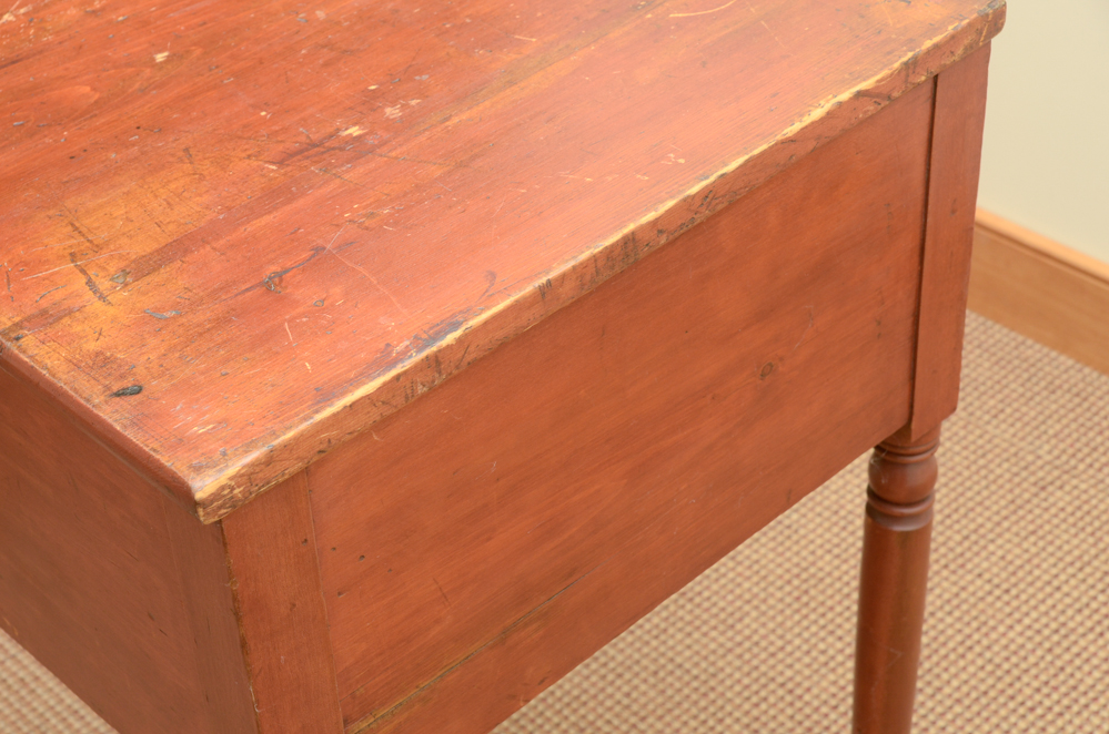 Early 19th Century Sheraton Two-Drawer Work Table