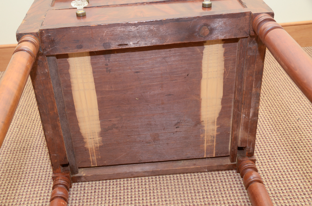 Early 19th Century Sheraton Two-Drawer Work Table