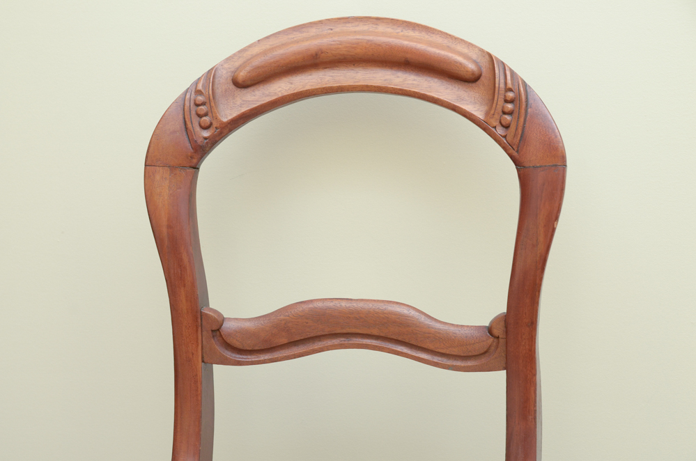 Late 19th Century Victorian Walnut Side Chair