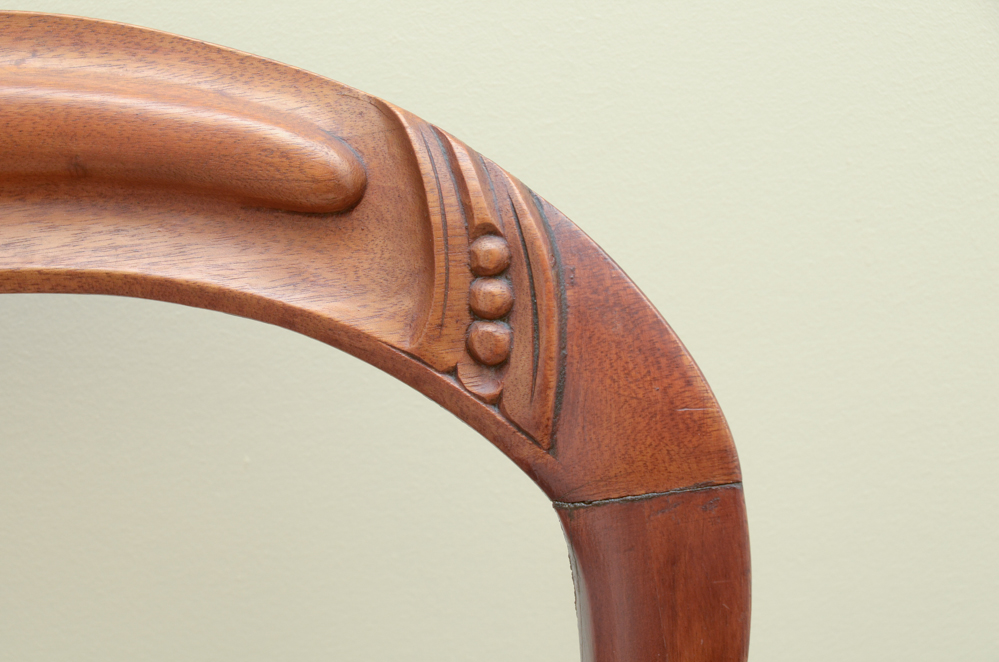Late 19th Century Victorian Walnut Side Chair