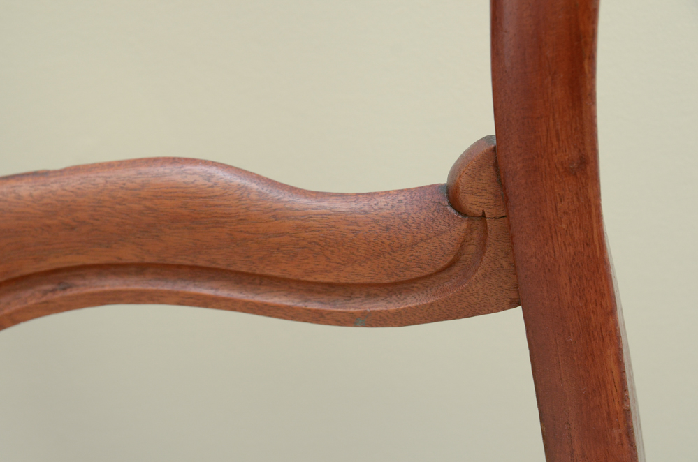 Late 19th Century Victorian Walnut Side Chair