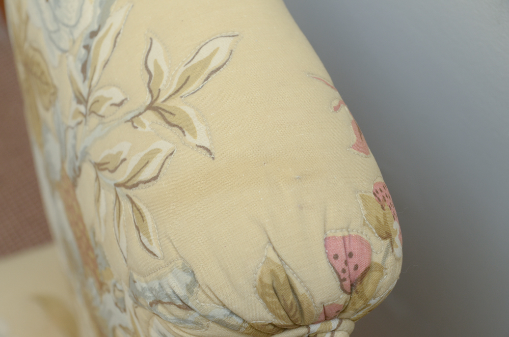 Antique Heavily Carved Side Chair