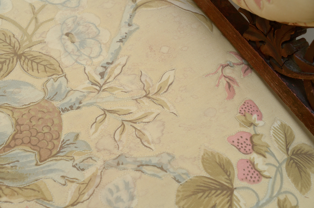 Antique Heavily Carved Side Chair