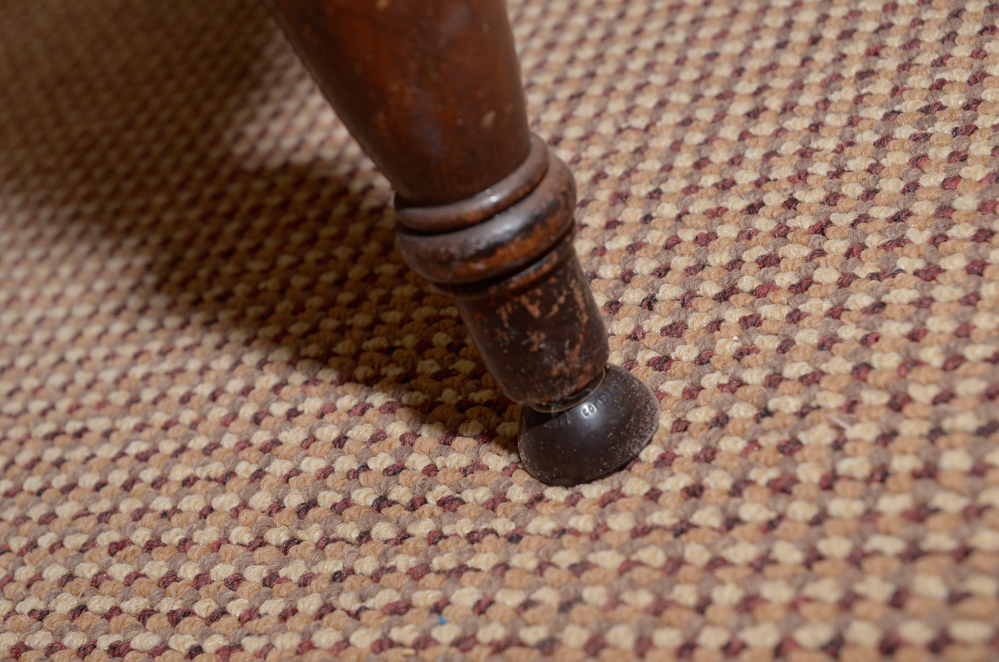 Antique Heavily Carved Side Chair