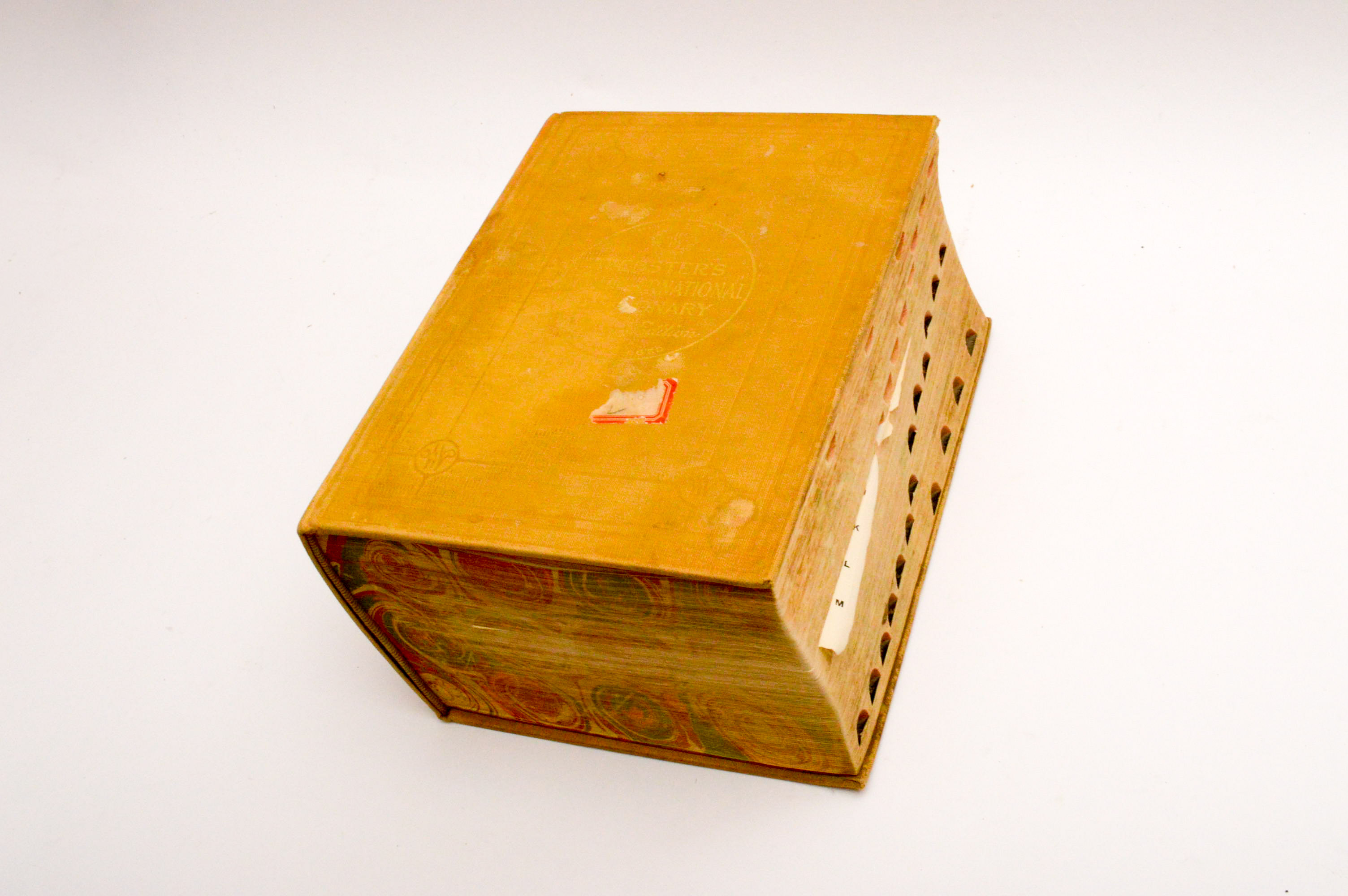 Vintage Dictionaries Featuring 1941 Merriam-Webster "Webster's New International Dictionary, Second Edition"