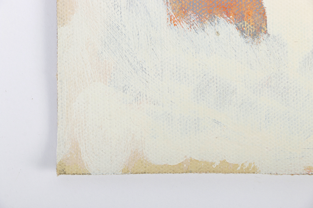 Ricardo Morin Oil Painting on Unstretched Canvas Abstract Composition