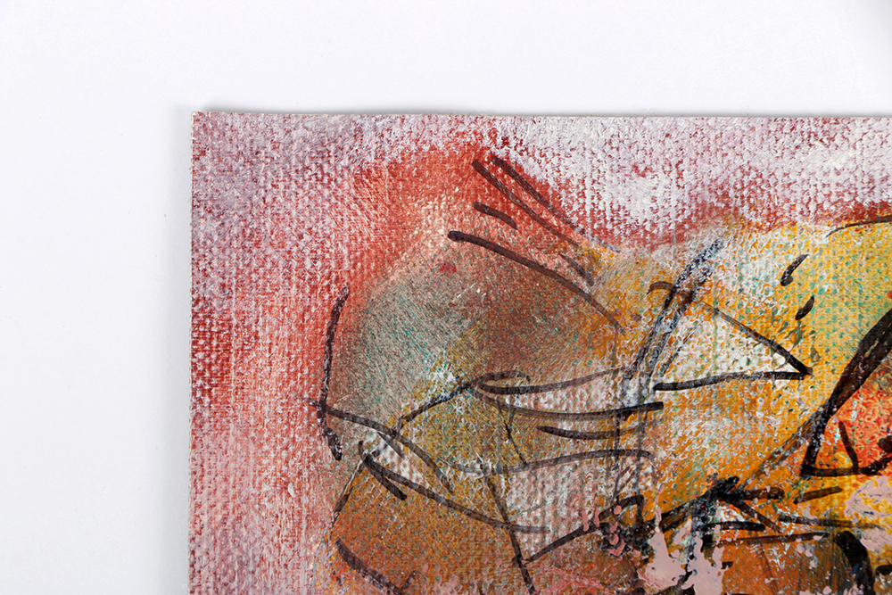 Ricardo Morin Oil Painting on Canvas "Dodecahedron III"