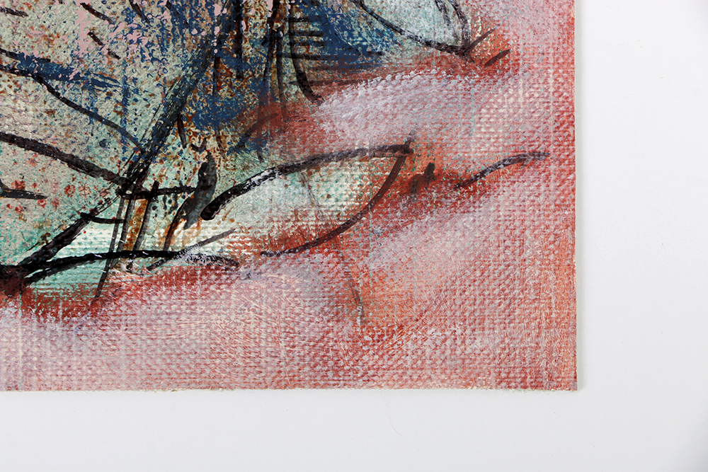 Ricardo Morin Oil Painting on Canvas "Dodecahedron III"