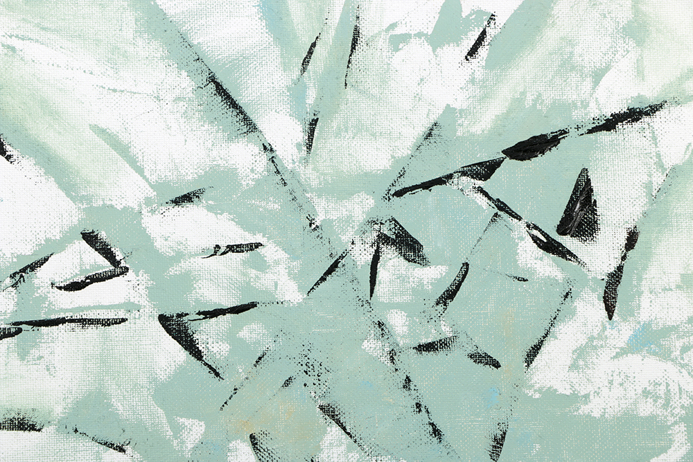 Ricardo Morin Abstract Oil Painting on Canvas Board