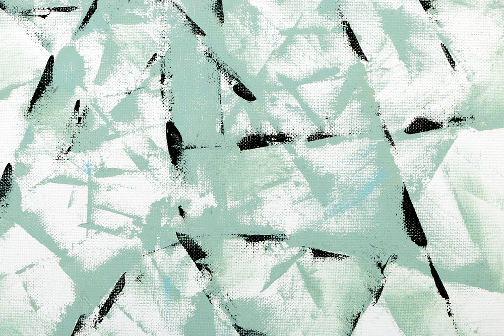 Ricardo Morin Abstract Oil Painting on Canvas Board