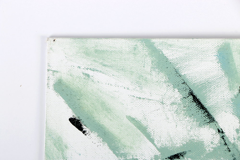 Ricardo Morin Abstract Oil Painting on Canvas Board