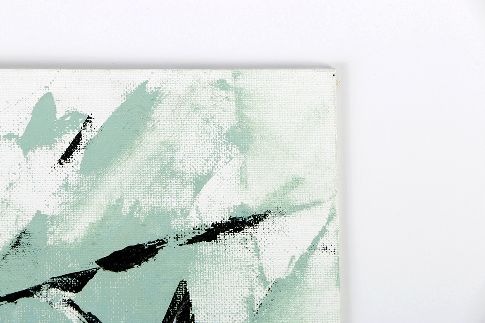 Ricardo Morin Abstract Oil Painting on Canvas Board