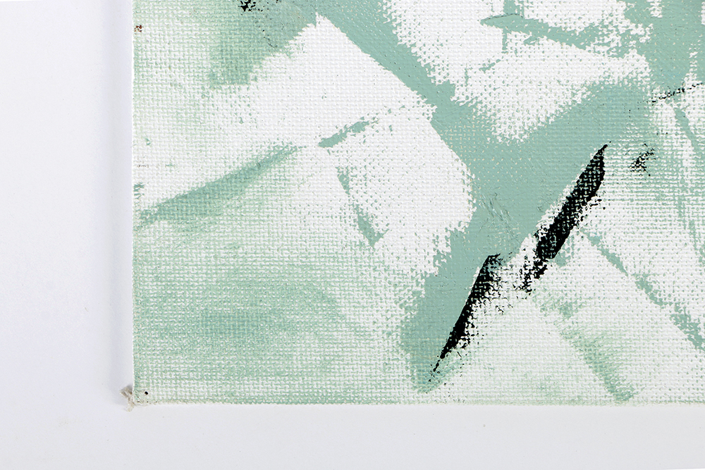 Ricardo Morin Abstract Oil Painting on Canvas Board