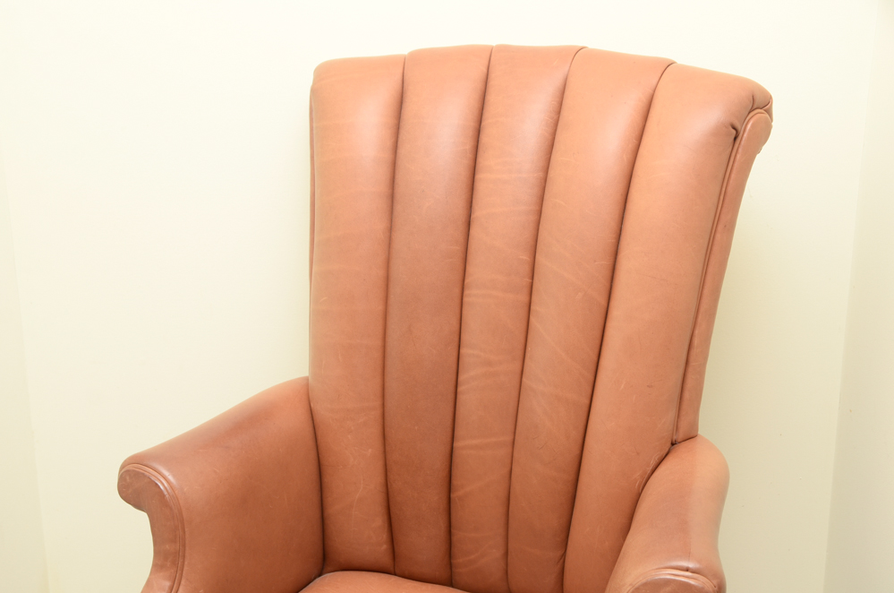 Contemporary Leather Office Armchair