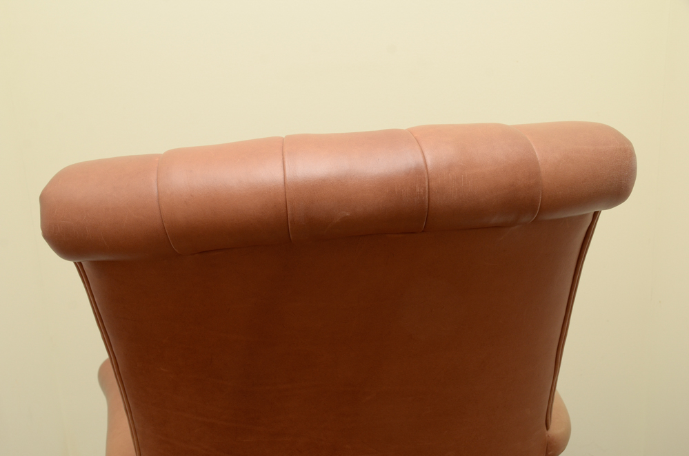 Contemporary Leather Office Armchair