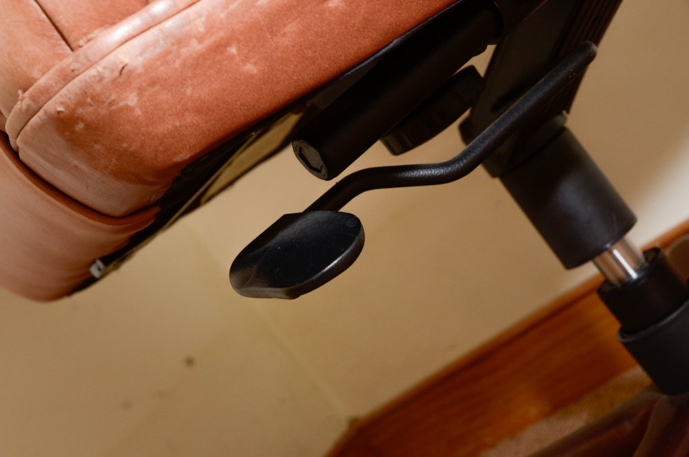 Contemporary Leather Office Armchair