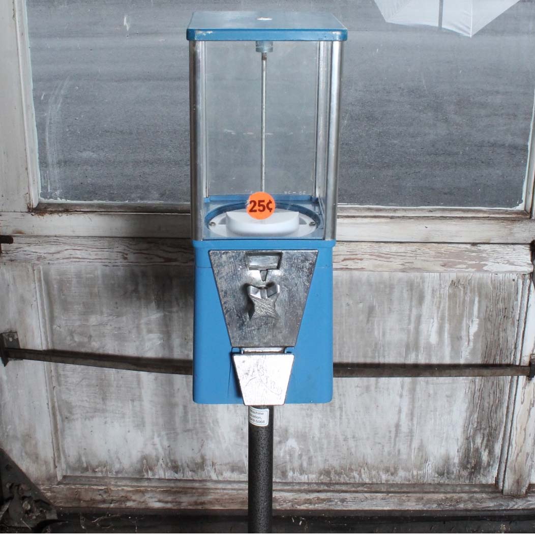 Vintage Blue Astro GumBall Candy Machine